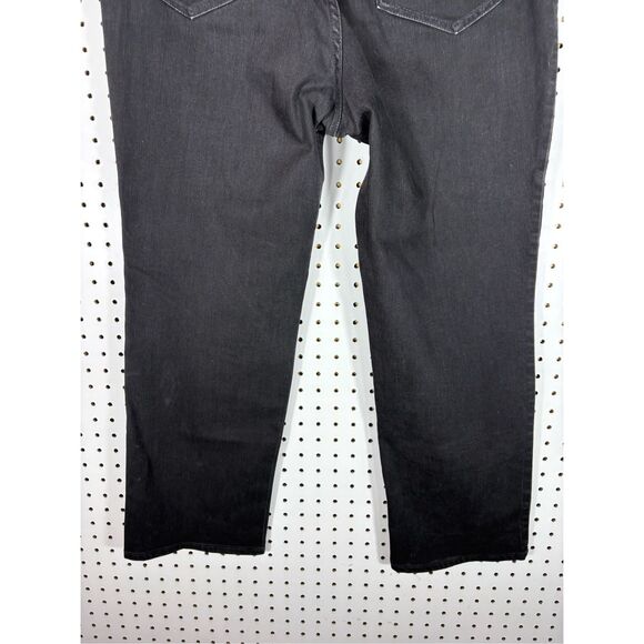 Lands End high rise straight jeans size 14 - Picture 6 of 11